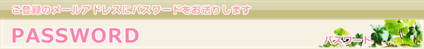 パスワード再発行